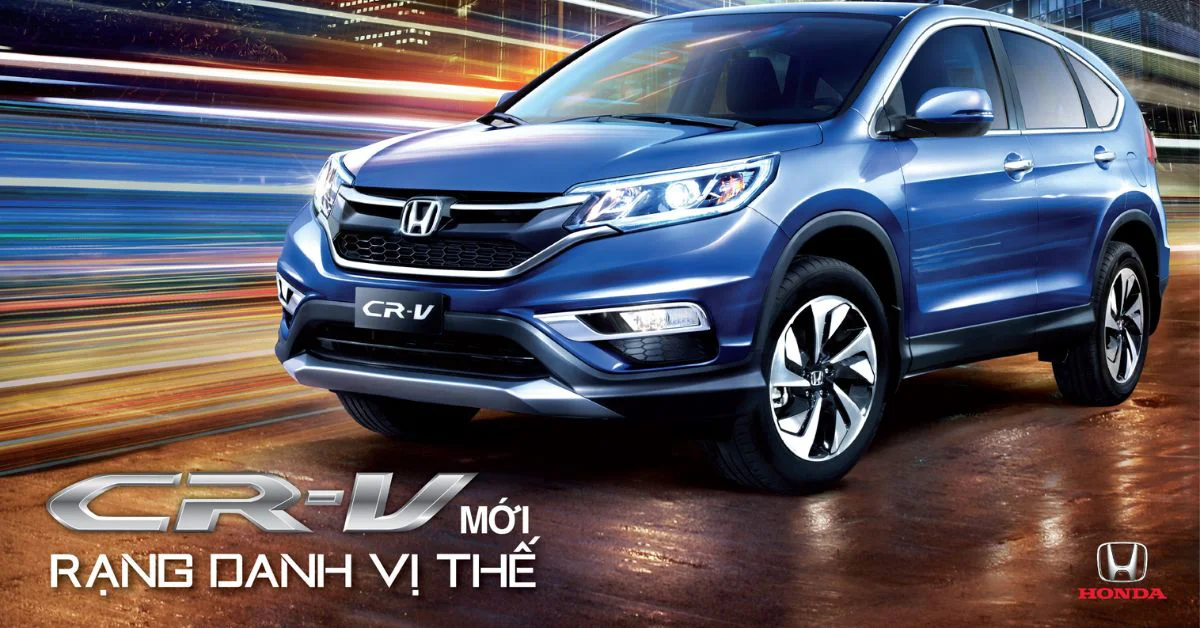 Động cơ mạnh mẽ là điểm nổi bật của xe Honda CRV bản 2015 (Ảnh: Honda Mỹ Đình)