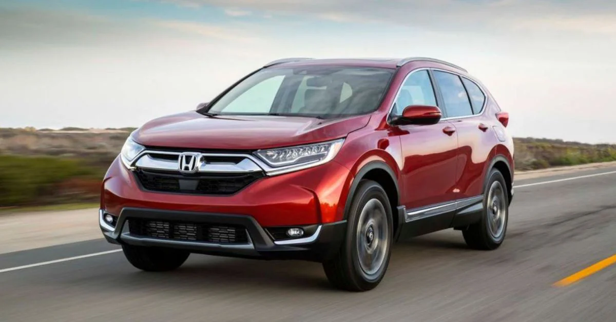 Honda CRV màu đỏ tạo được ấn tượng với gói trang bị Honda Sensing (Ảnh: Sưu tầm Internet)