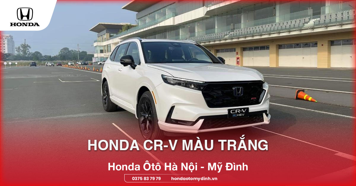 Honda CR-V màu Trắng