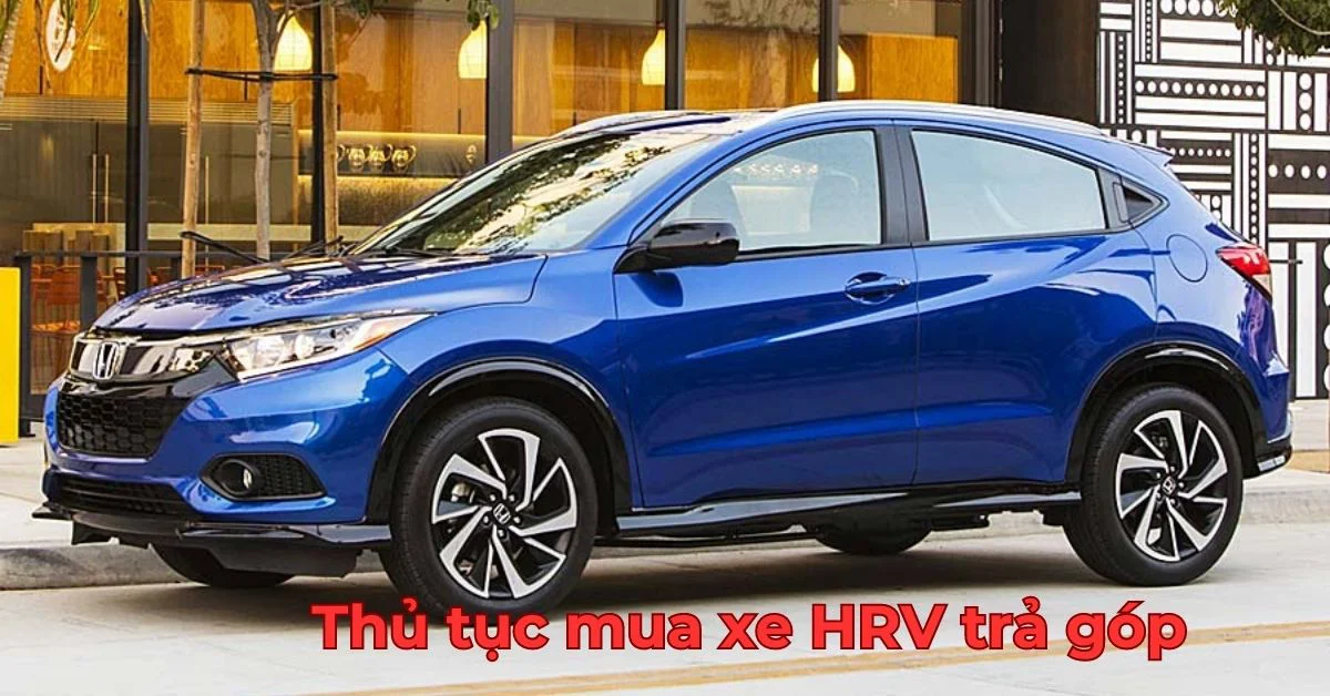 Thủ tục mua Honda HRV trả góp đơn giản tại HONDA ÔTÔ MỸ ĐÌNH (Ảnh: Honda Mỹ Đình)