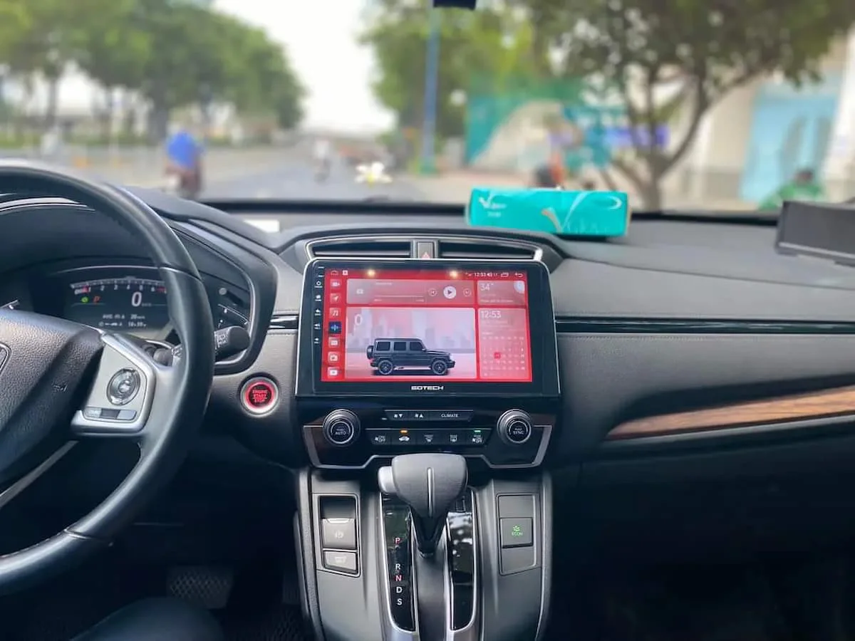 Apple carplay/ Android Auto sẽ được trang bị trên màn hình giải trí CR-V 2022. (Ảnh: Sưu tầm Internet)