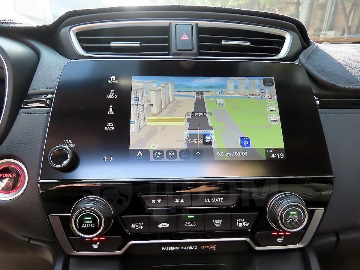 Giao diện màn hình xe CR-V 2022 dễ dùng, hình ảnh chất lượng. (Ảnh: Sưu tầm Internet) 