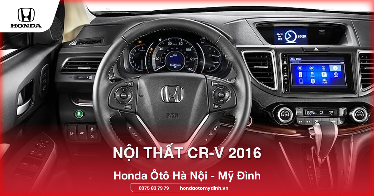 Nội thất CR-V 2016