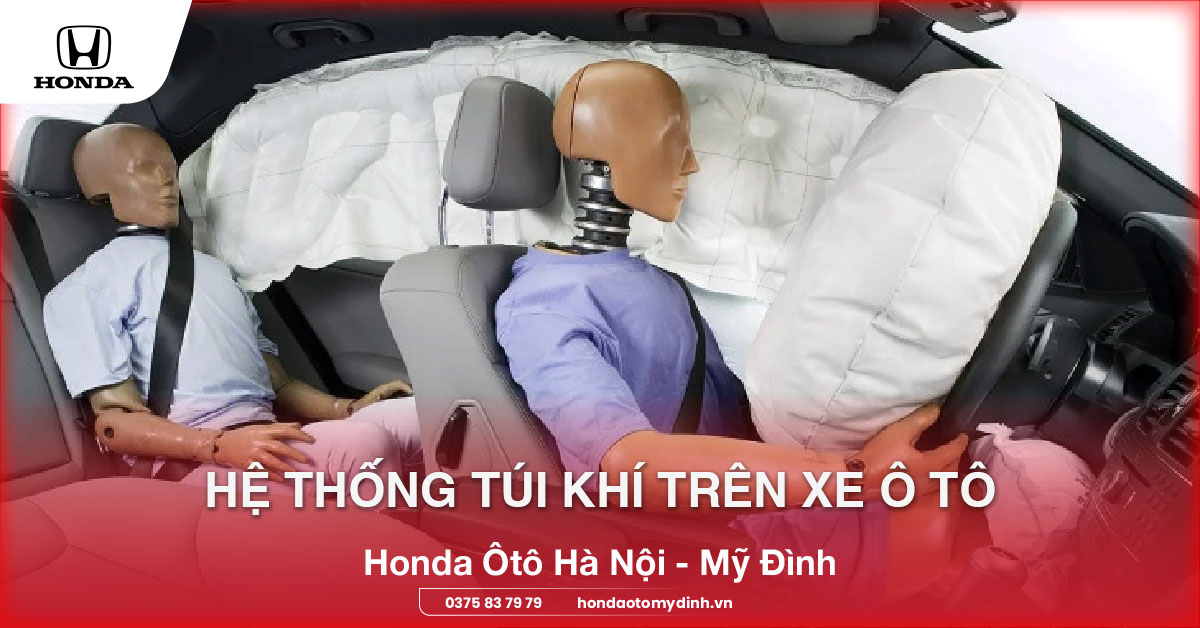 hệ thống túi khí trên xe ô tô