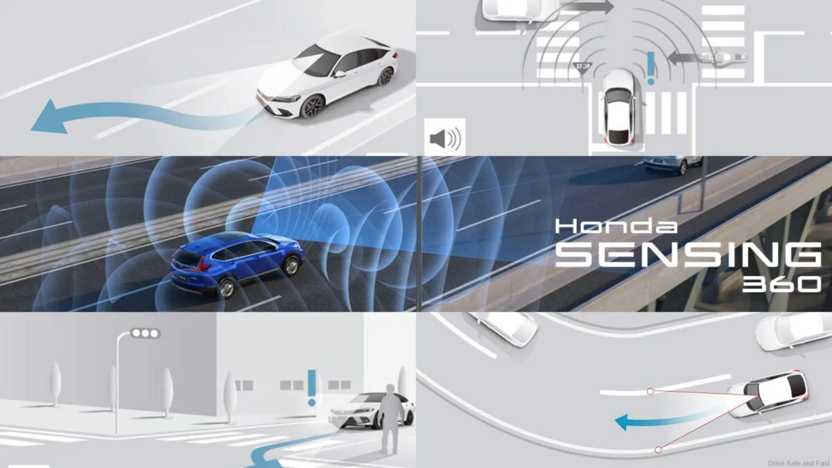 Honda Sensing có chức năng hỗ trợ lái tự động . (Ảnh: Sưu tầm Internet)