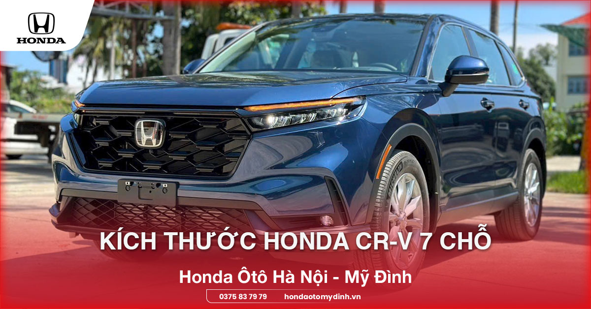 kích thước HONDA CR-V 7 CHỖ