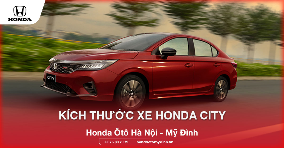 kích thước xe Honda City