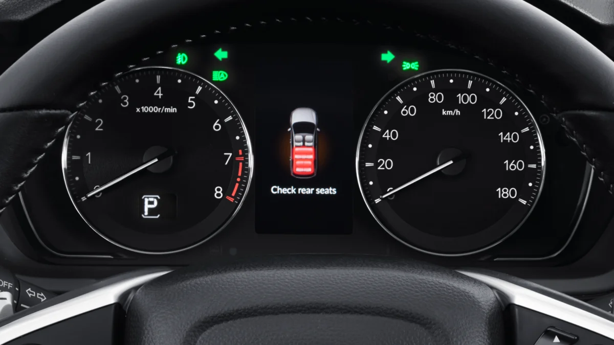 Bảng đồng hồ trung tâm Analog 4.2 inch trên Honda BRV mới. (Ảnh: Honda Việt Nam)