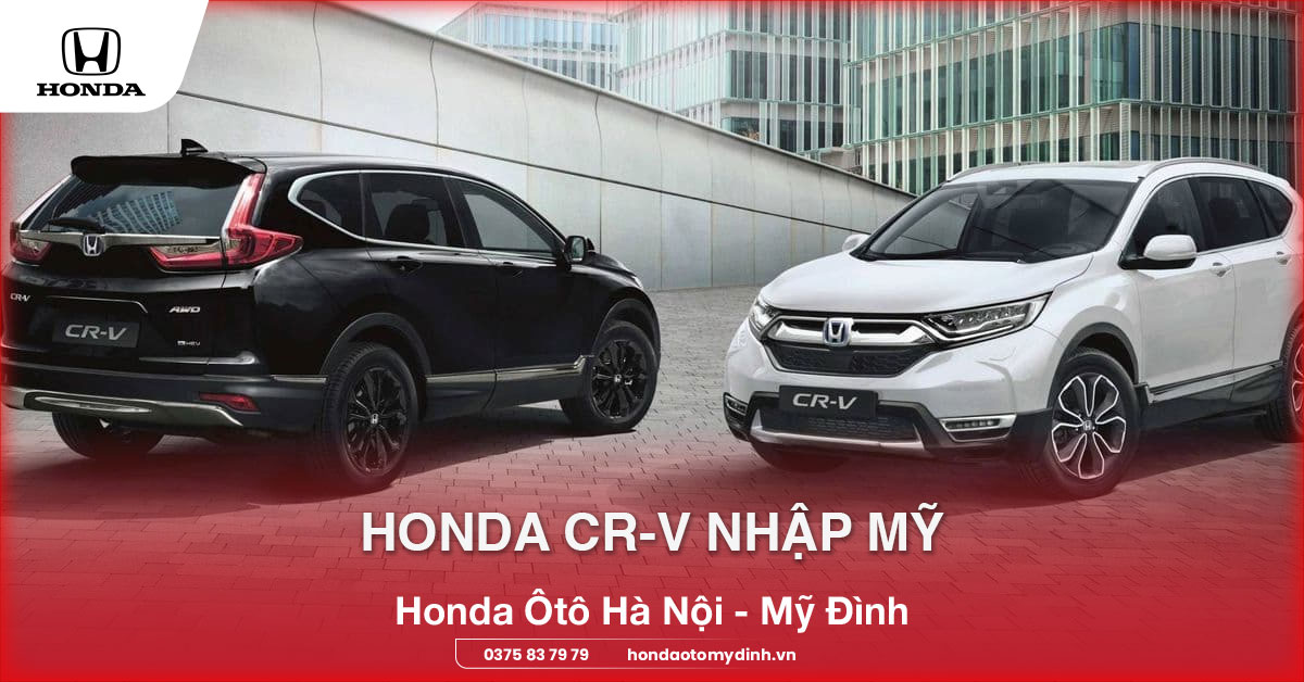 Honda cr-v nhập mỹ