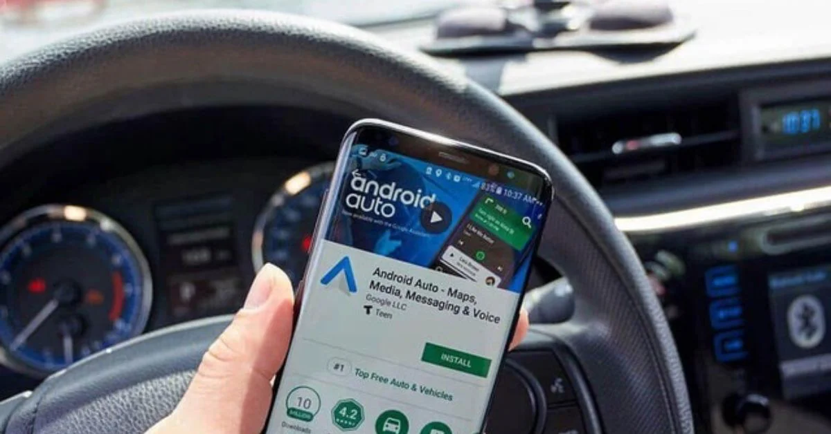 Kết nối Android Auto trên Honda City (Ảnh: Sưu tầm Internet)