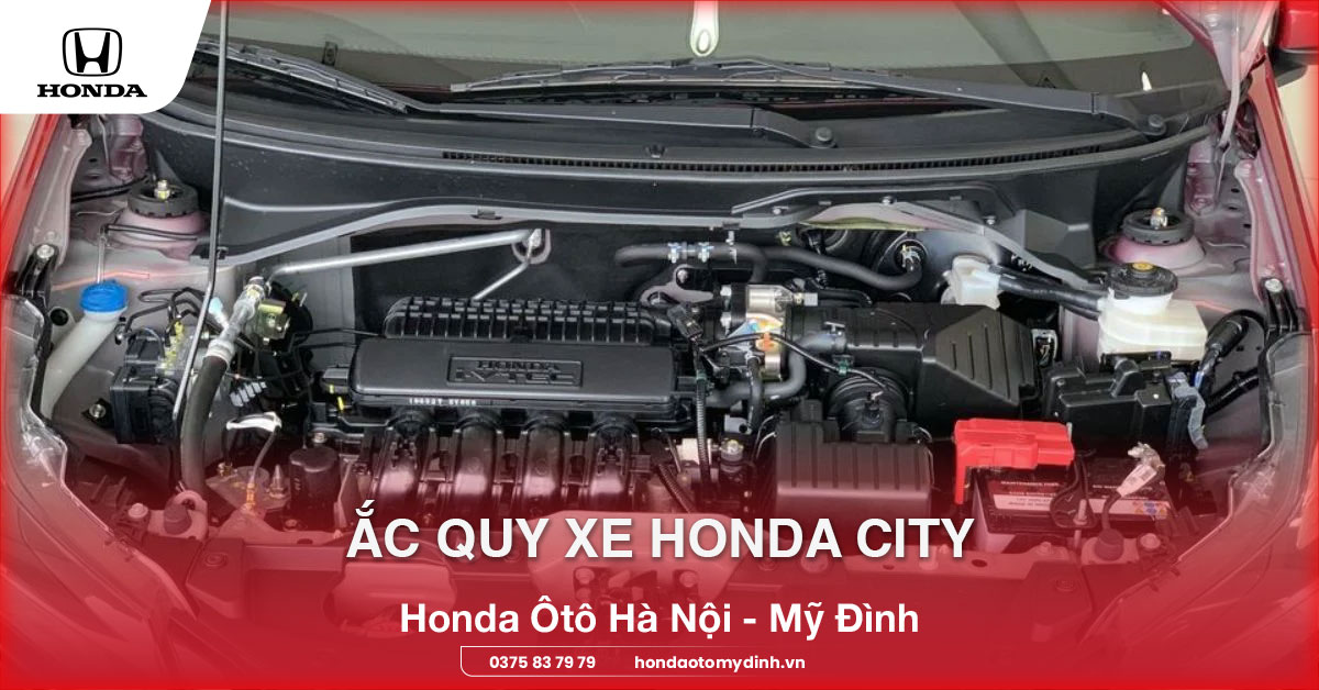 ắc quy xe honda city