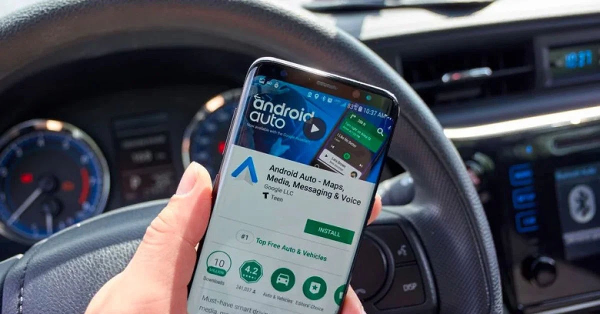 Kết nối điện thoại với ô tô Honda City bằng Android Auto (Ảnh: Sưu tầm Internet)