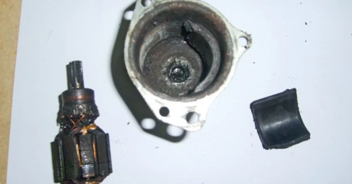 Bánh răng, ổ trục, vòng bi bị lỗi (Ảnh: Sưu tầm Internet)