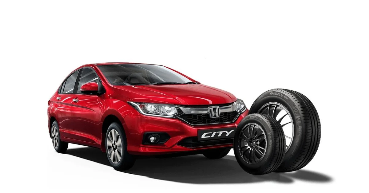 Honda City được trang bị loại lốp đến từ thương hiệu uy tín trên thị trường (Ảnh: Sưu tầm Internet)
