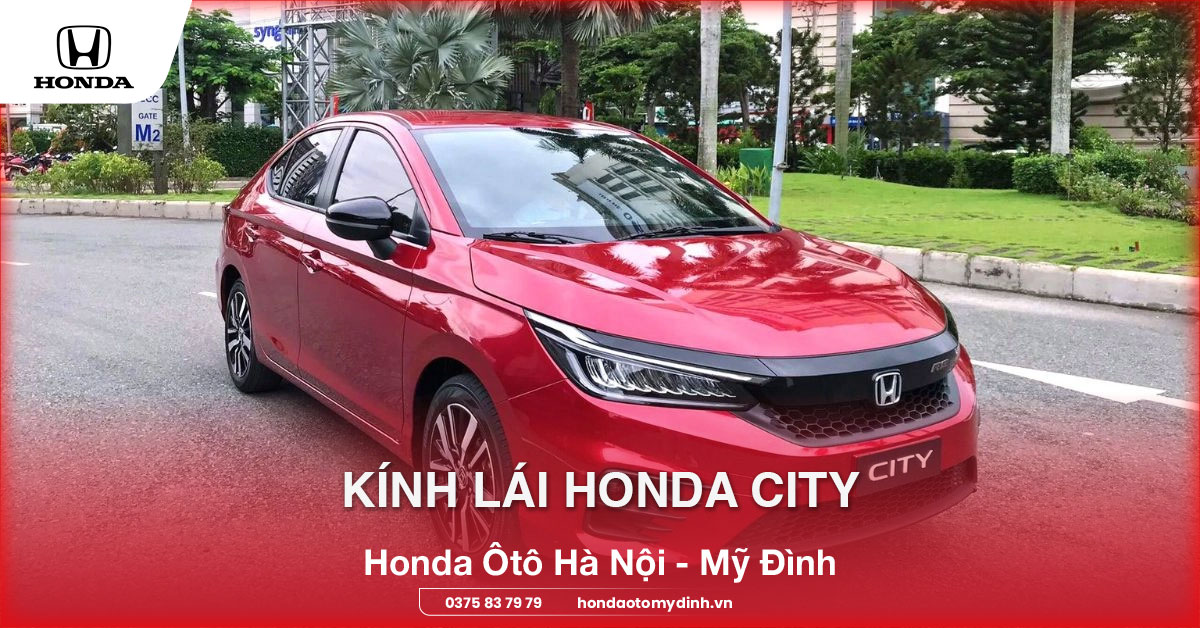 kính lái honda city