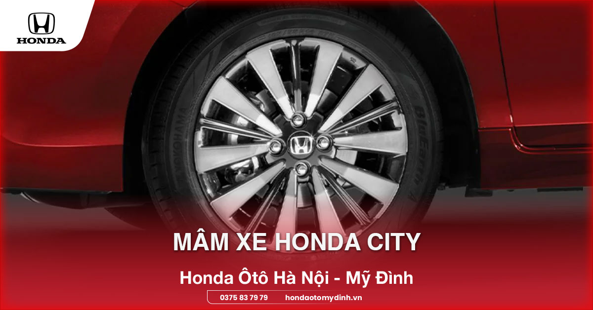 mâm xe honda city