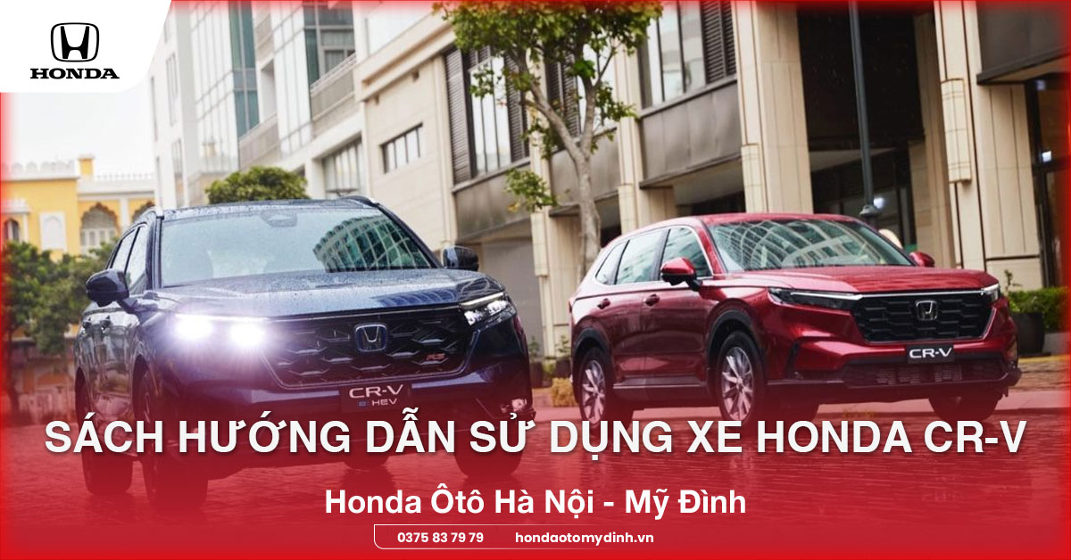 sách hướng dẫn sử dụng xe honda crv
