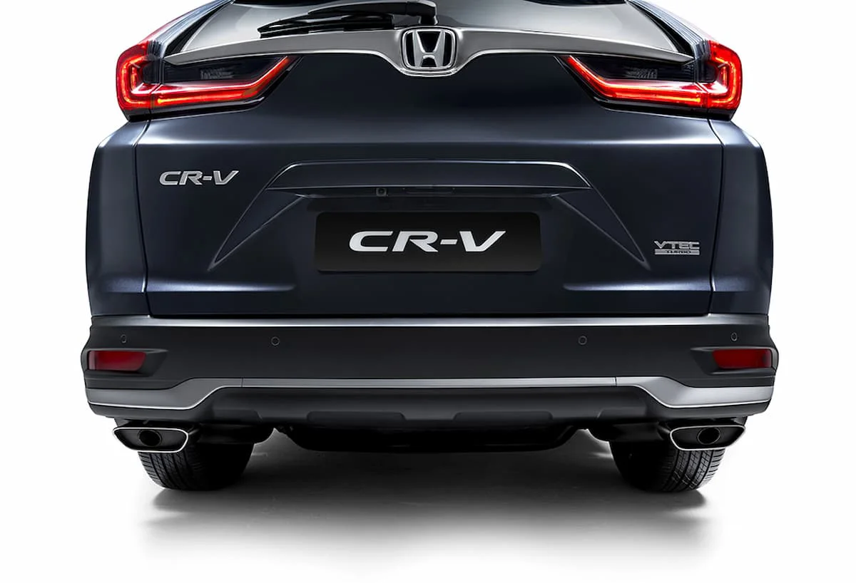 Cản sau trên những chiếc xe ô tô Honda, nổi bật vẫn là Honda CRV (Ảnh: Sưu tầm internet)  