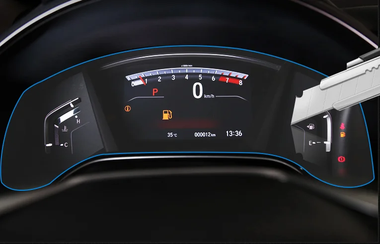 Bảng đồng hồ điện tử Digital trên Honda CRV mới. (Ảnh: Sưu tầm Internet)