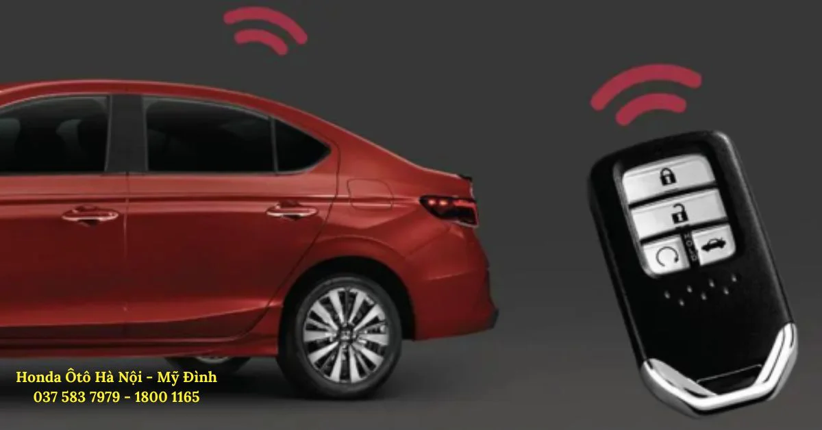 Chế độ khởi động bằng nút bấm từ xa tiện lợi (Ảnh: Honda Việt Nam)