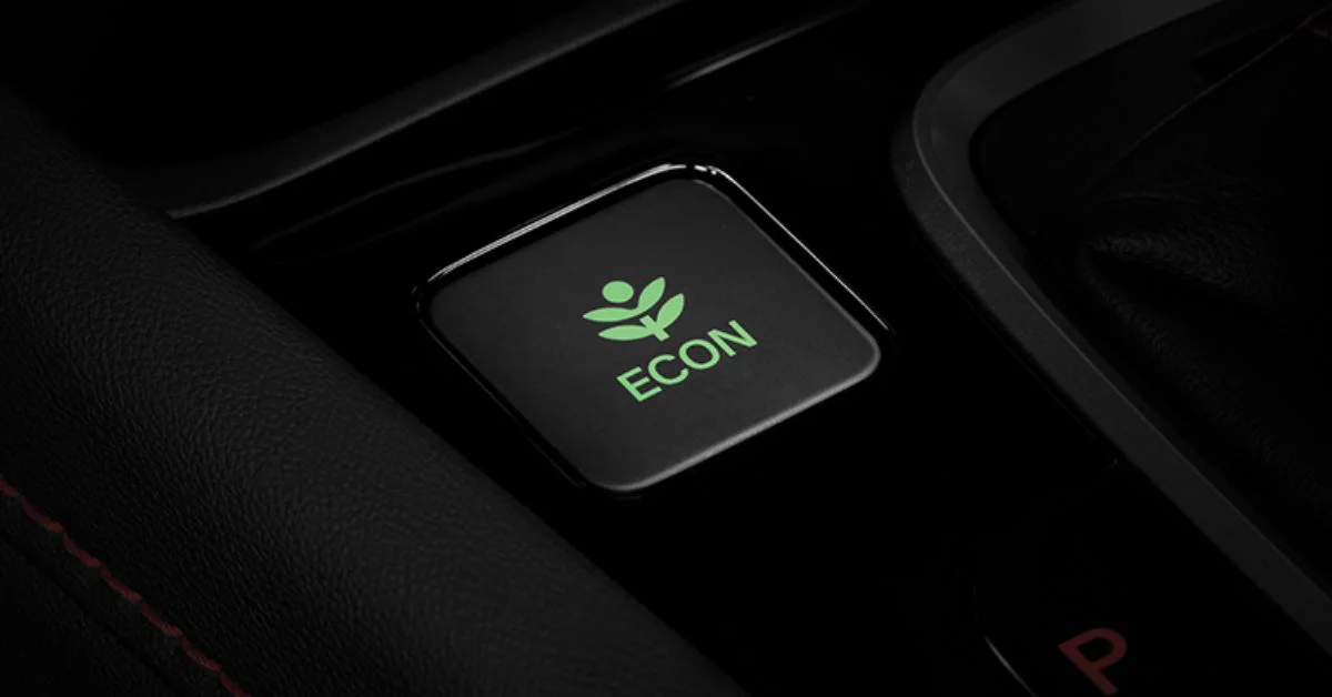 Tiết kiệm nhiên liệu bằng cách bật chế độ lái ECON Mode (Ảnh: Honda Ô tô Mỹ Đình)