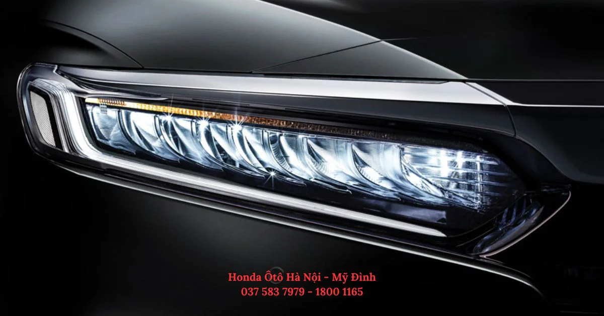 Cụm đèn trước Full LED thiết kế sắc sảo là điểm nhất cho diện mạo hiện đại, sang trọng (Ảnh: Honda Việt Nam)