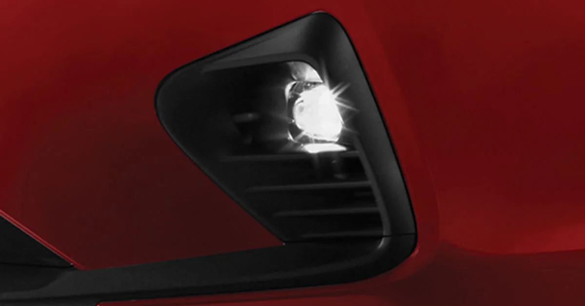 Đèn sương mù LED được thiết kế hài hòa với cản trước, góp phần tôn lên dấu ấn thể thao, ấn tượng (Ảnh: Honda Việt Nam) 
