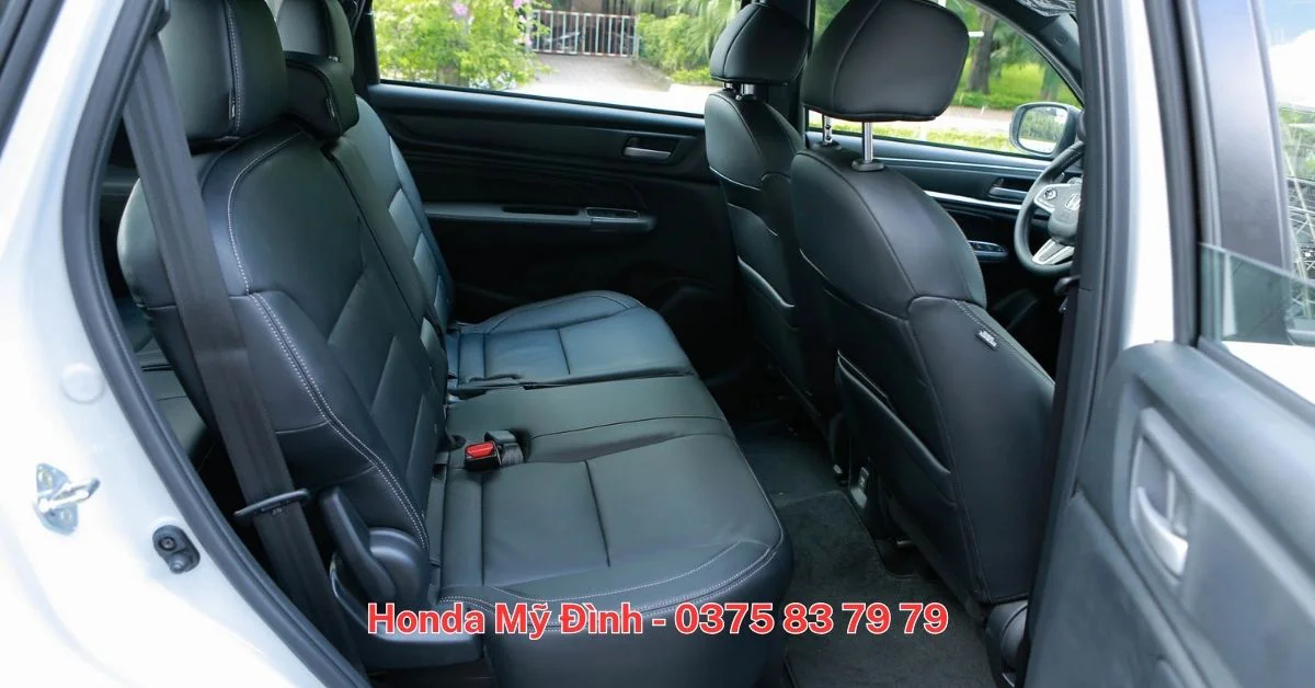 Không gian nội thất của Honda BRV 2023 được tối ưu triệt để. (Ảnh: Honda Việt Nam)