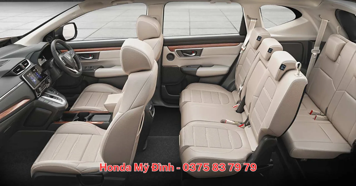 Honda CRV 2023 được nâng cấp rất nhiều về mặt không gian nội thất. 