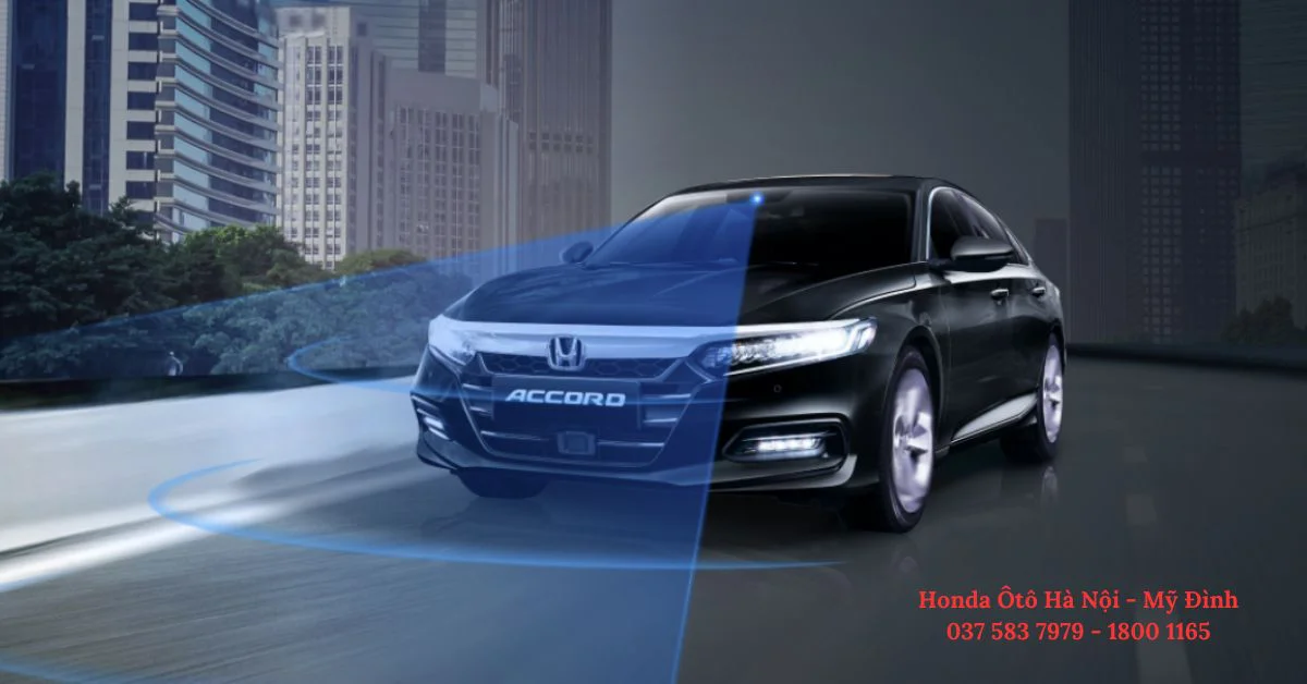 Honda Accord 2023 được trang bị thêm công nghệ hỗ trợ lái xe an toàn Honda SENSING (Ảnh: Honda Việt Nam)