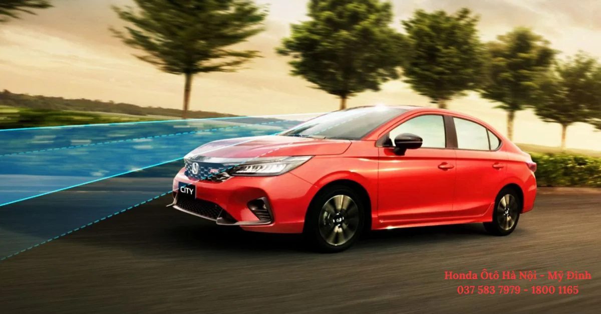 Honda City được trang bị gói hỗ trợ lái xe an toàn Honda SENSING (Ảnh: Honda Việt Nam)