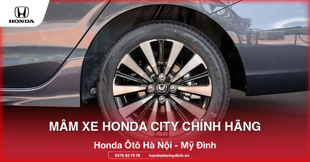 Mâm xe honda city chính hãng