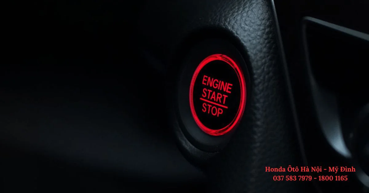 Chế độ khởi động bằng nút bấm thông minh giúp khởi động và dừng động cơ dễ dàng (Ảnh: Honda Việt Nam)