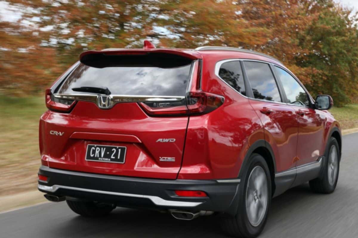 Ống xả kép ô tô Honda CR-V (Ảnh: Sưu tầm internet)
