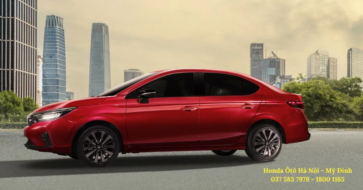 Thân xe thiết kế với đường dập nổi mới mẻ (Ảnh: Honda Việt Nam)