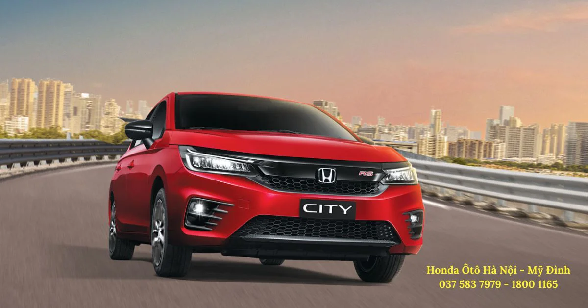 Honda City RS vận hành mạnh mẽ trên mọi cung đường (Ảnh: Honda Việt Nam)