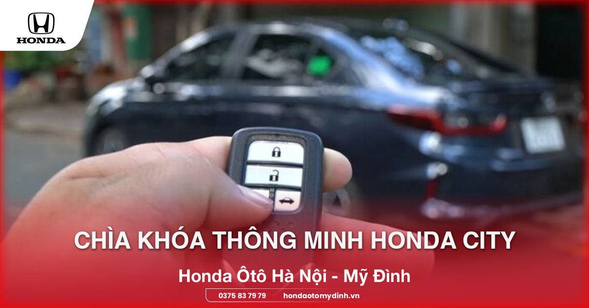 Chìa khóa thông minh Honda City