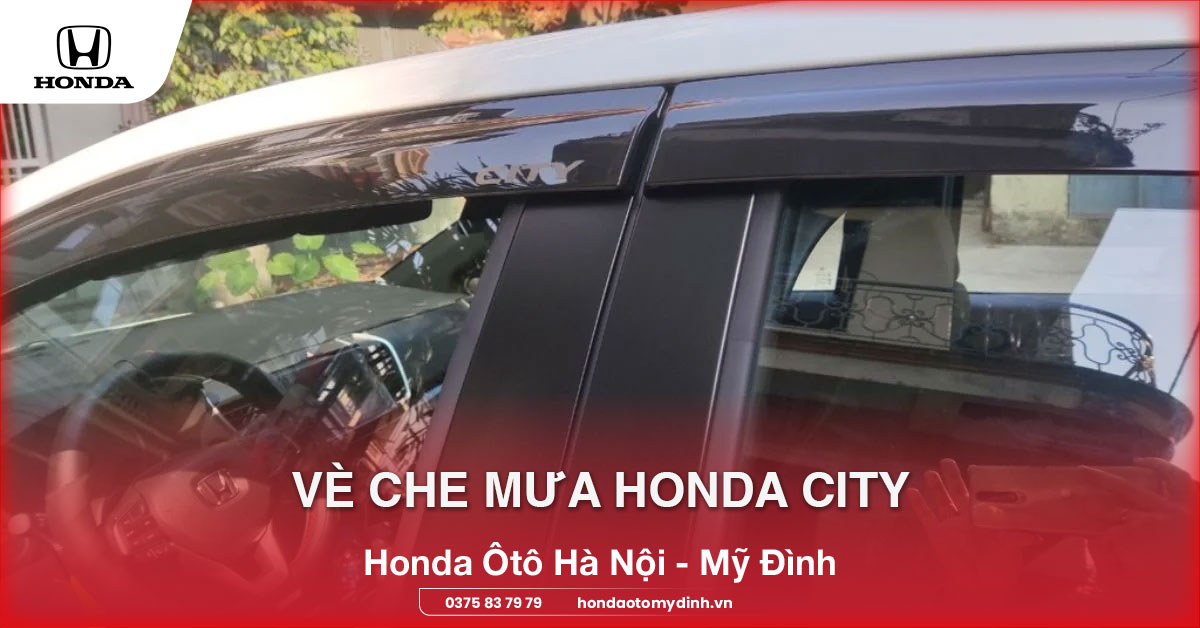 Vè che mưa Honda City