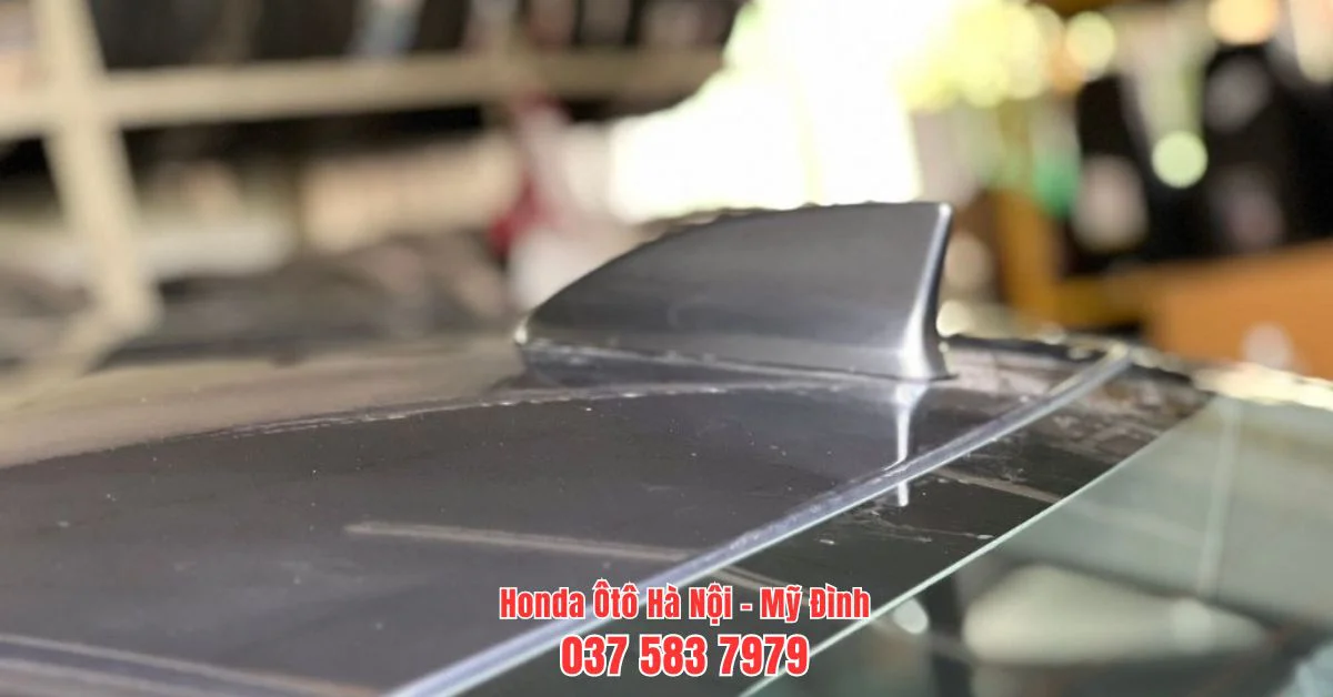 Ăng ten dạng vây cá mập xe Honda City bản G (Ảnh: Honda Ô tô Mỹ Đình)