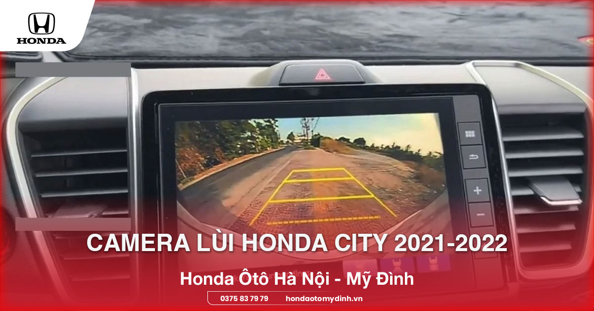 camera lùi Honda City 2021-2022