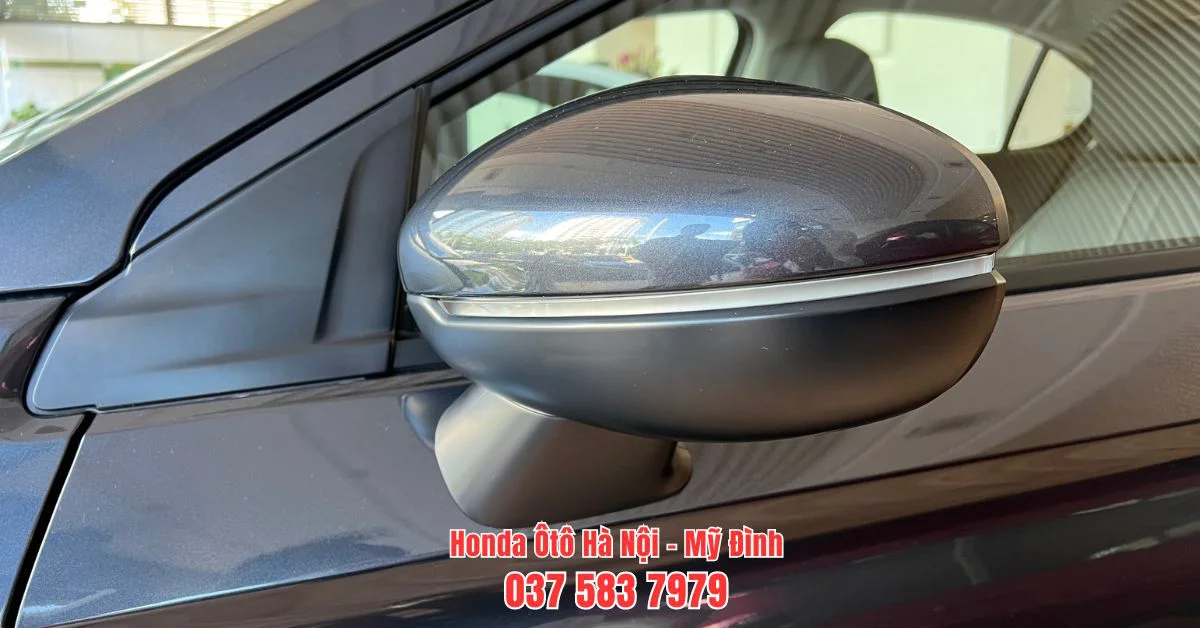 Gương chiếu hậu xe Honda City bản L (Ảnh: Honda Ô tô Mỹ Đình)