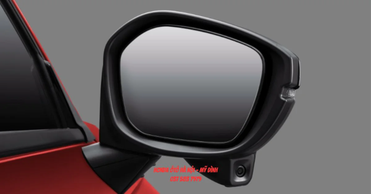 Gương chiếu hậu tự động gập tích hợp đèn báo rẽ LED hiện đại (RS, G) (Ảnh: Honda Việt Nam)