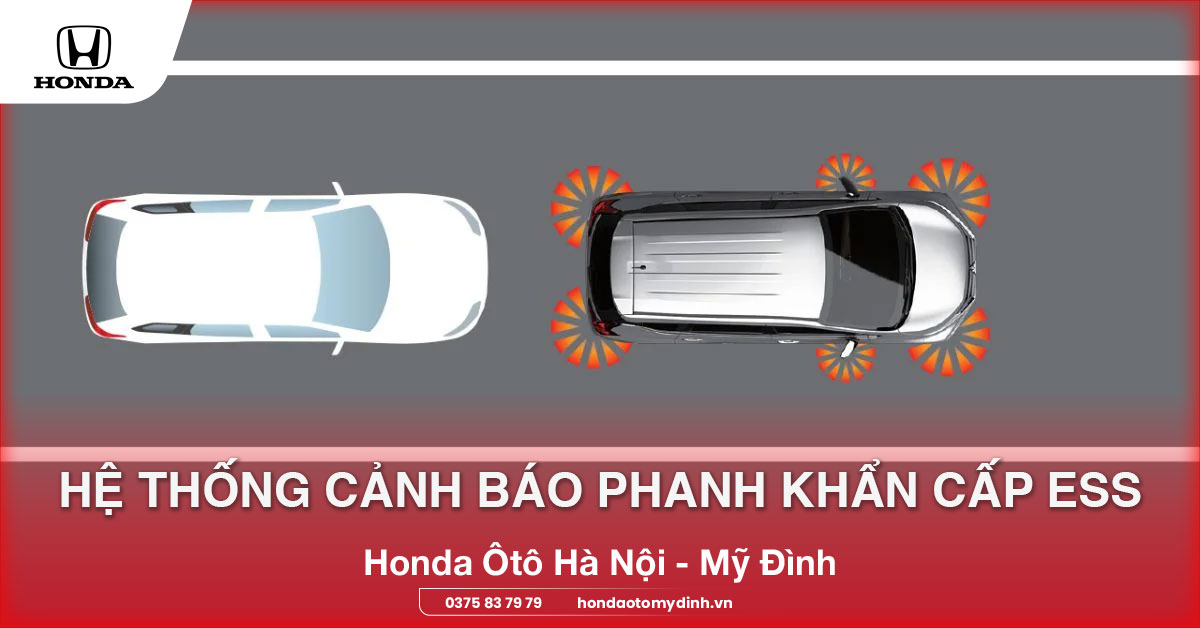 hệ thống cảnh báo phanh khẩn cấp ess