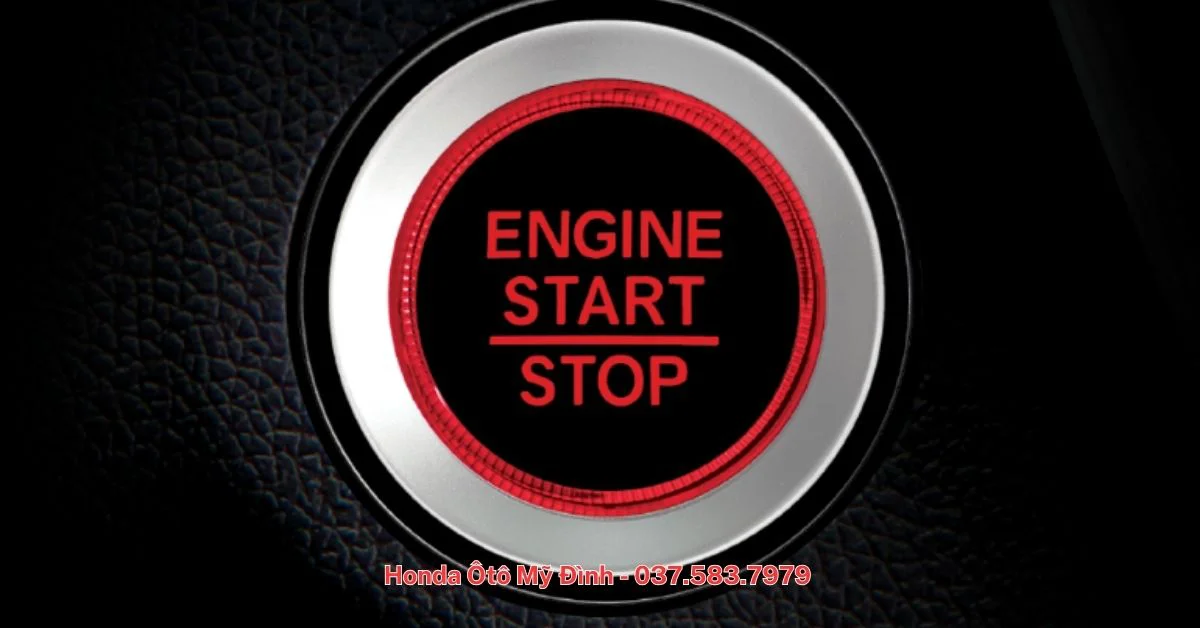 chế độ khởi động bằng nút bấm ENGINE START/STOP