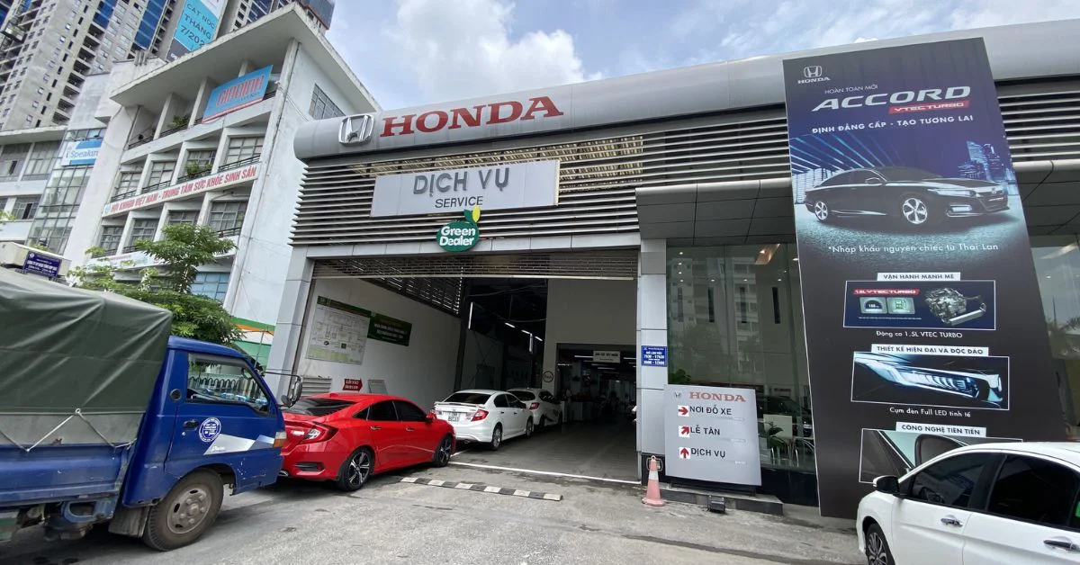 Mua vè che mưa Honda City 2021 chính hãng tại Honda Ô tô Mỹ Đình (Ảnh: Honda Ô tô Mỹ Đình)