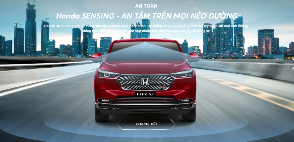 Honda Sensing - An tâm trên mọi nẻo đường. 