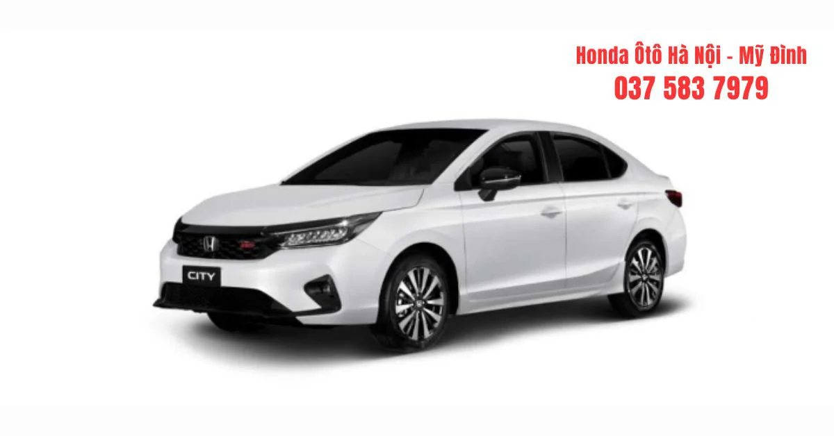 Honda City 2024 với diện mạo thể thao, mạnh mẽ (Ảnh: Honda Việt Nam) 