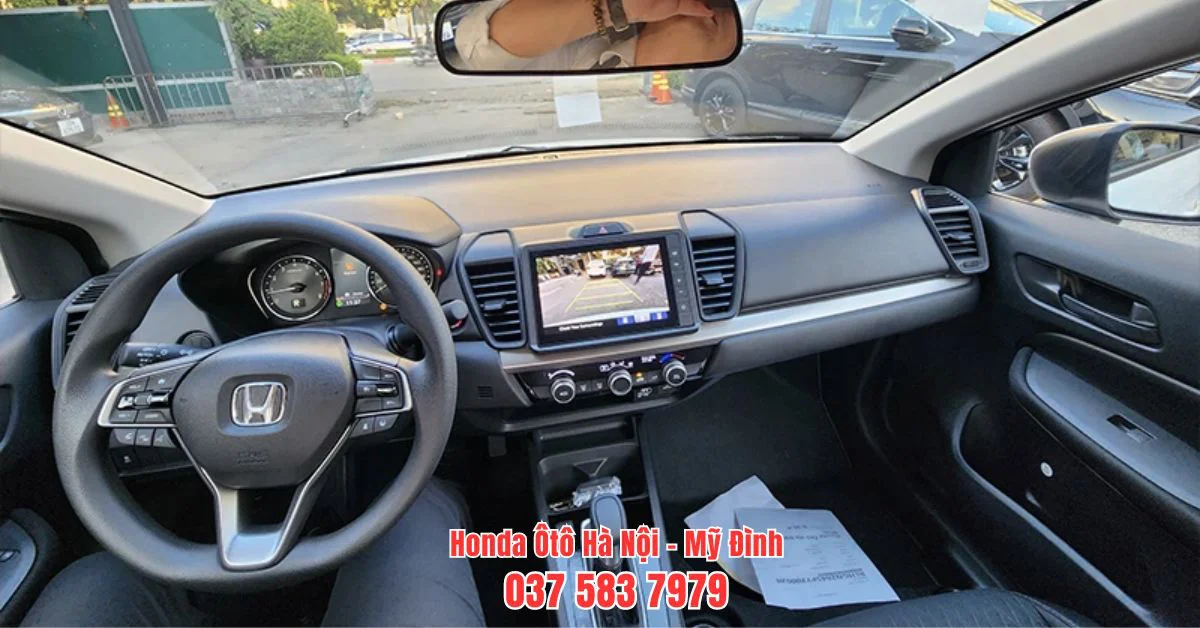 Tổng quan nội thất Honda City G 