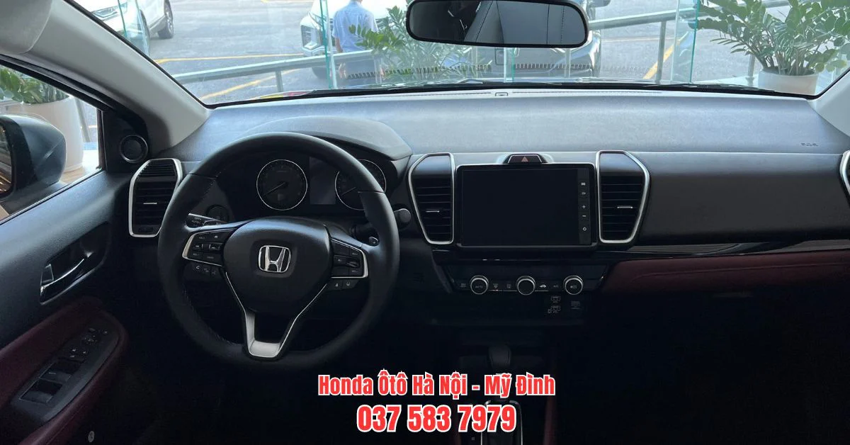 Tổng quan nội thất Honda City L