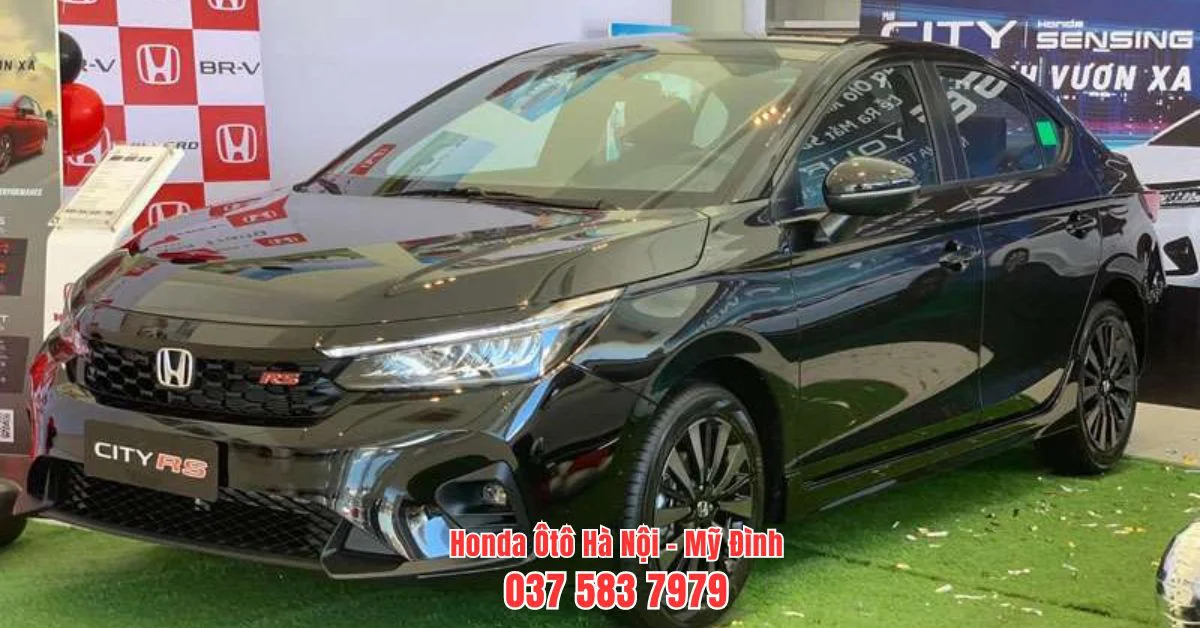 Tổng quan ngoại thất xe Honda City RS